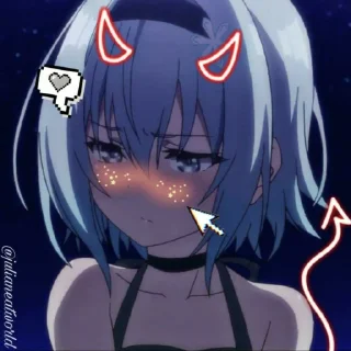 Стикер Cuteness🎀💜 @R666d1 - 1