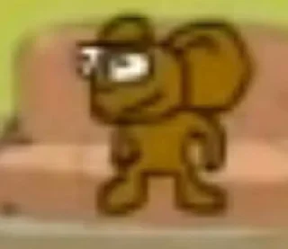 Стикер Чебурашка @l070_00_07l - 1