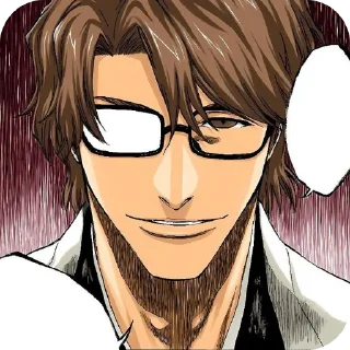 Стикер ●Aizen Sosuke | ★ - 7