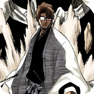 Стикер ●Aizen Sosuke | ★ - 10