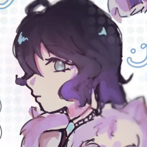 Sticker Yelan ~ @oO_Beluga_Oo :: @fStikBot - 0