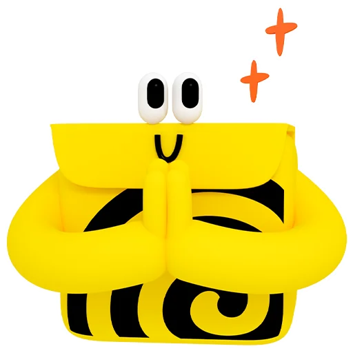 Sticker Yellowbag - 1