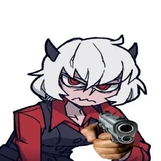 Стикер Helltaker - 11