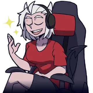 Стикер Helltaker - 4