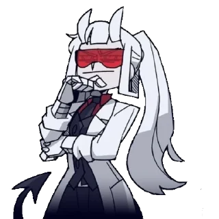 Стикер Helltaker - 6