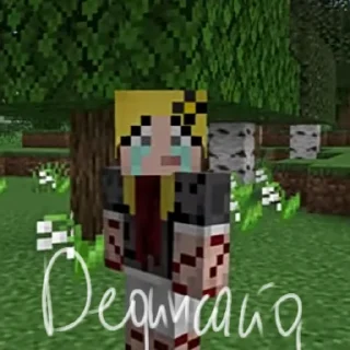 пиксел скриншот Майнкрафт