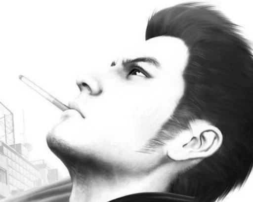 Yakuza Shit - human face