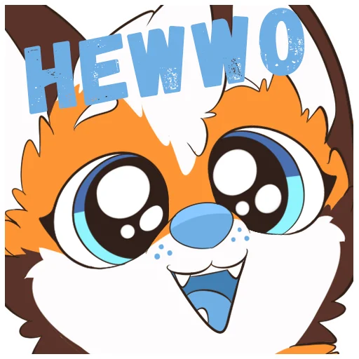 Sticker Yofluffybutts - 1