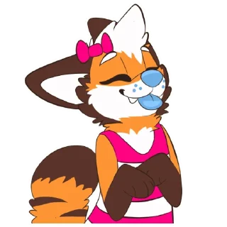 Sticker Fluffz @FluffzFolf - 1