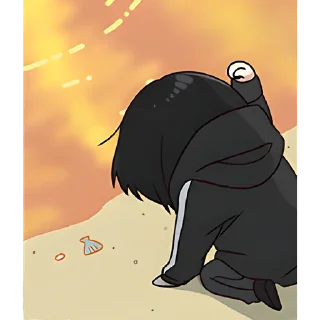 Sticker Юрудура-кун 4 @Nyasticks - 7