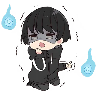 Sticker Юрудура-кун 4 @Nyasticks - 2