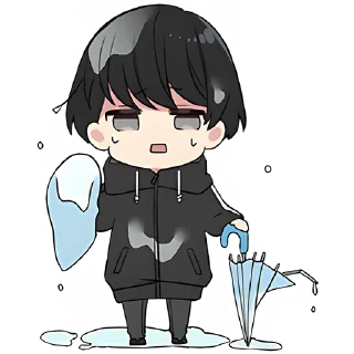 Sticker Юрудура-кун 4 @Nyasticks - 11