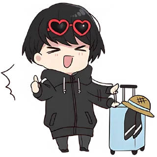 Sticker Юрудура-кун 4 @Nyasticks - 1