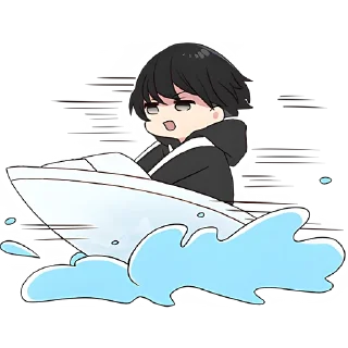 Sticker Юрудура-кун 4 @Nyasticks - 3