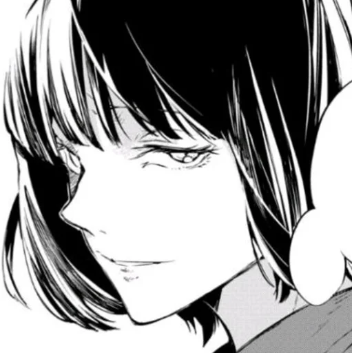 эскиз аниме иллюстрация