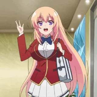 Стикер Classroom of the Elite // @ZoldyckStickers - 4