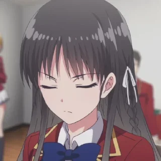 Стикер Classroom of the Elite // @ZoldyckStickers - 3