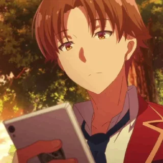 Стикер Classroom of the Elite // @ZoldyckStickers - 10