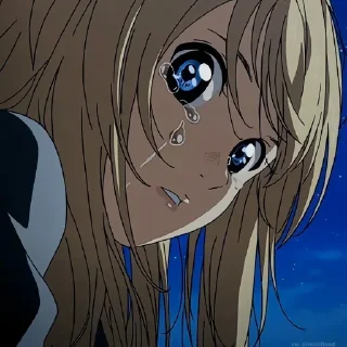 Sticker Твоя апрельская ложь @anime_stickerr - 10