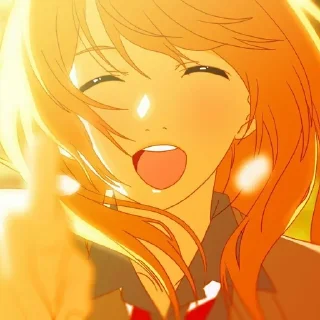 Sticker Твоя апрельская ложь @anime_stickerr - 8