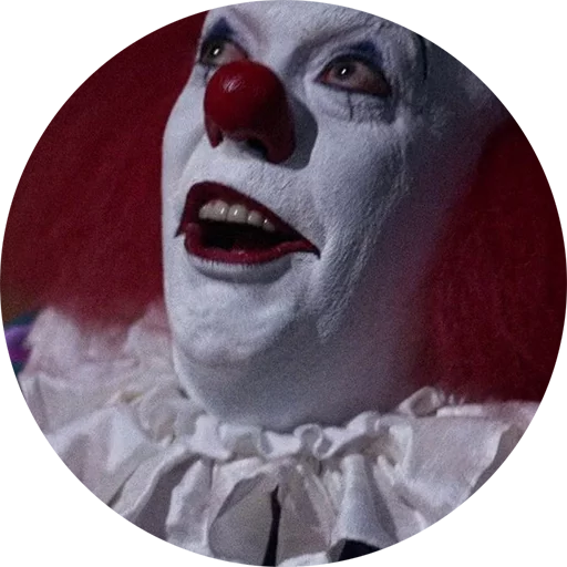 клоун губа губная помада