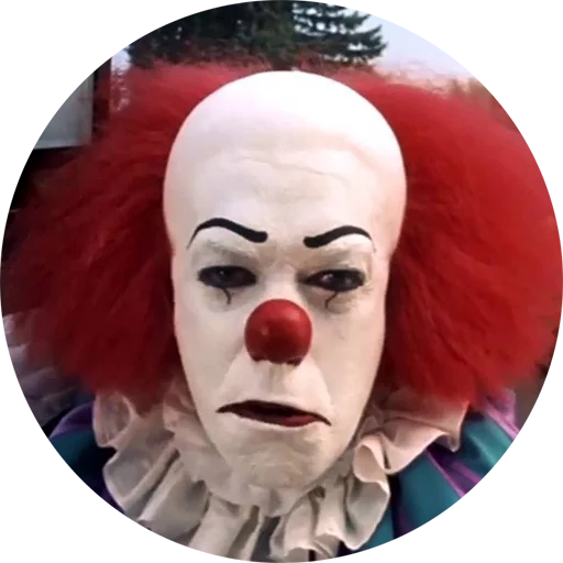 губная помада клоун губа