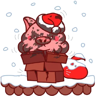 Стикер Твой Свин Валера/Your Pig Valera(@Mari_Deinos) - 10