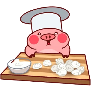 Стикер Твой Свин Валера/Your Pig Valera(@Mari_Deinos) - 6