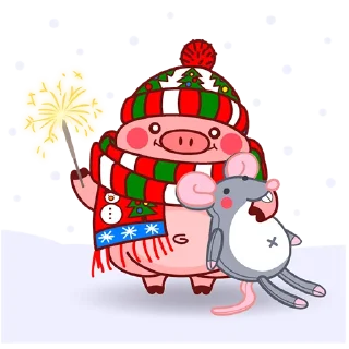 Стикер Твой Свин Валера/Your Pig Valera(@Mari_Deinos) - 8