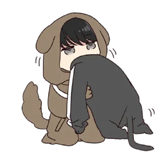 Стикер Юрудура-кун ч.2 @nyasticks - 5