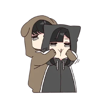 Стикер Юрудура-кун ч.2 @nyasticks - 6