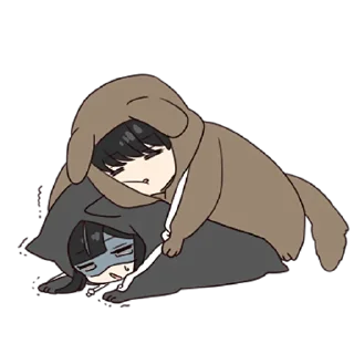 Стикер Юрудура-кун ч.2 @nyasticks - 10