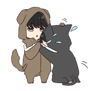 Стикер Юрудура-кун ч.2 @nyasticks - 9