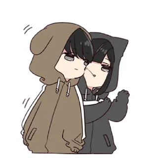 Стикер Юрудура-кун ч.2 @nyasticks - 0