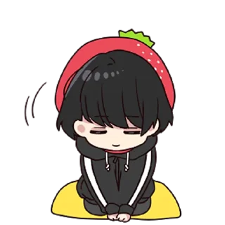 Стикер Юрудура-кун ч.3 @nyasticks - 11