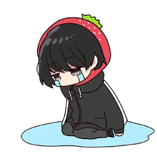 Стикер Юрудура-кун ч.3 @nyasticks - 3