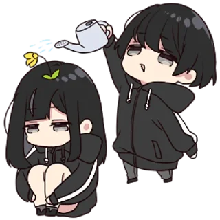 Стикер Юрудура-кун ч.3 @nyasticks - 0