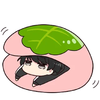 Стикер Юрудура-кун ч.3 @nyasticks - 5