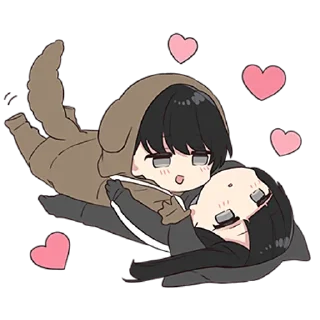 Стикер Юрудура-кун ч.5 @nyasticks - 5