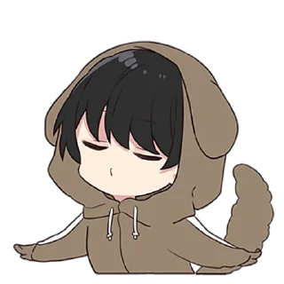 Стикер Юрудура-кун ч.5 @nyasticks - 8