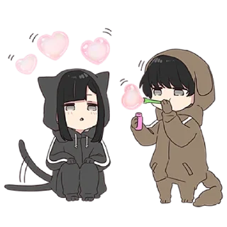 Стикер Юрудура-кун ч.5 @nyasticks - 6