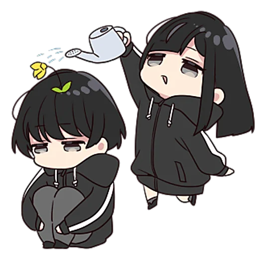 Стикер Юрудура-тян ч.3 @nyasticks - 11