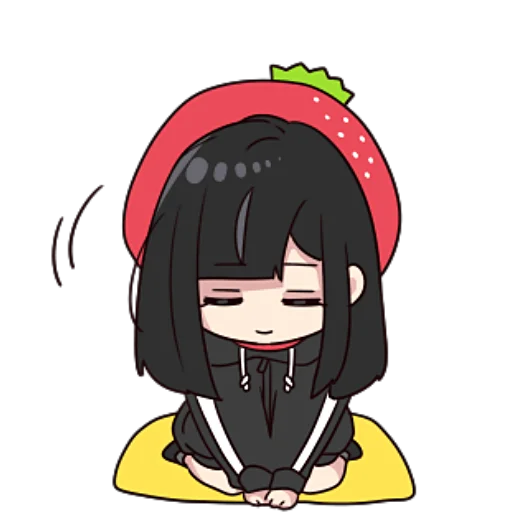 Стикер Юрудура-тян ч.3 @nyasticks - 10