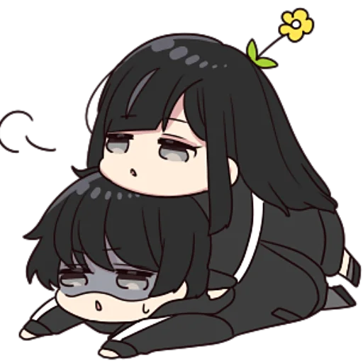 Стикер Юрудура-тян ч.3 @nyasticks - 7