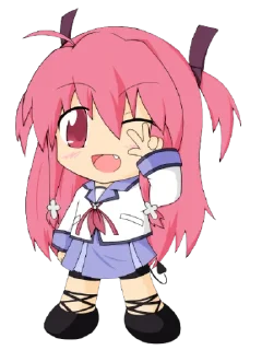 Sticker Yui Nyan Pack By @Yeageristbotsdev - 8