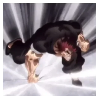 Стикер Yujiro_Hanma - 6