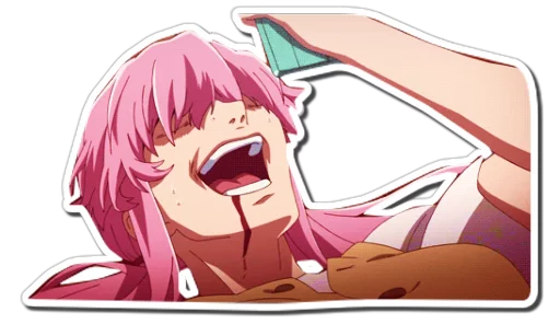 Sticker Yuno gasai [รקร] - 11