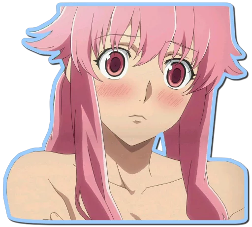 Sticker Yuno gasai [รקร] - 8
