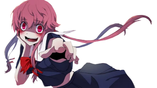 Sticker Yuno gasai [รקร] - 5