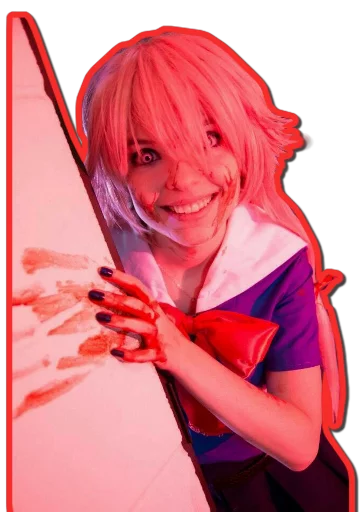 Sticker Yuno gasai [รקร] - 4